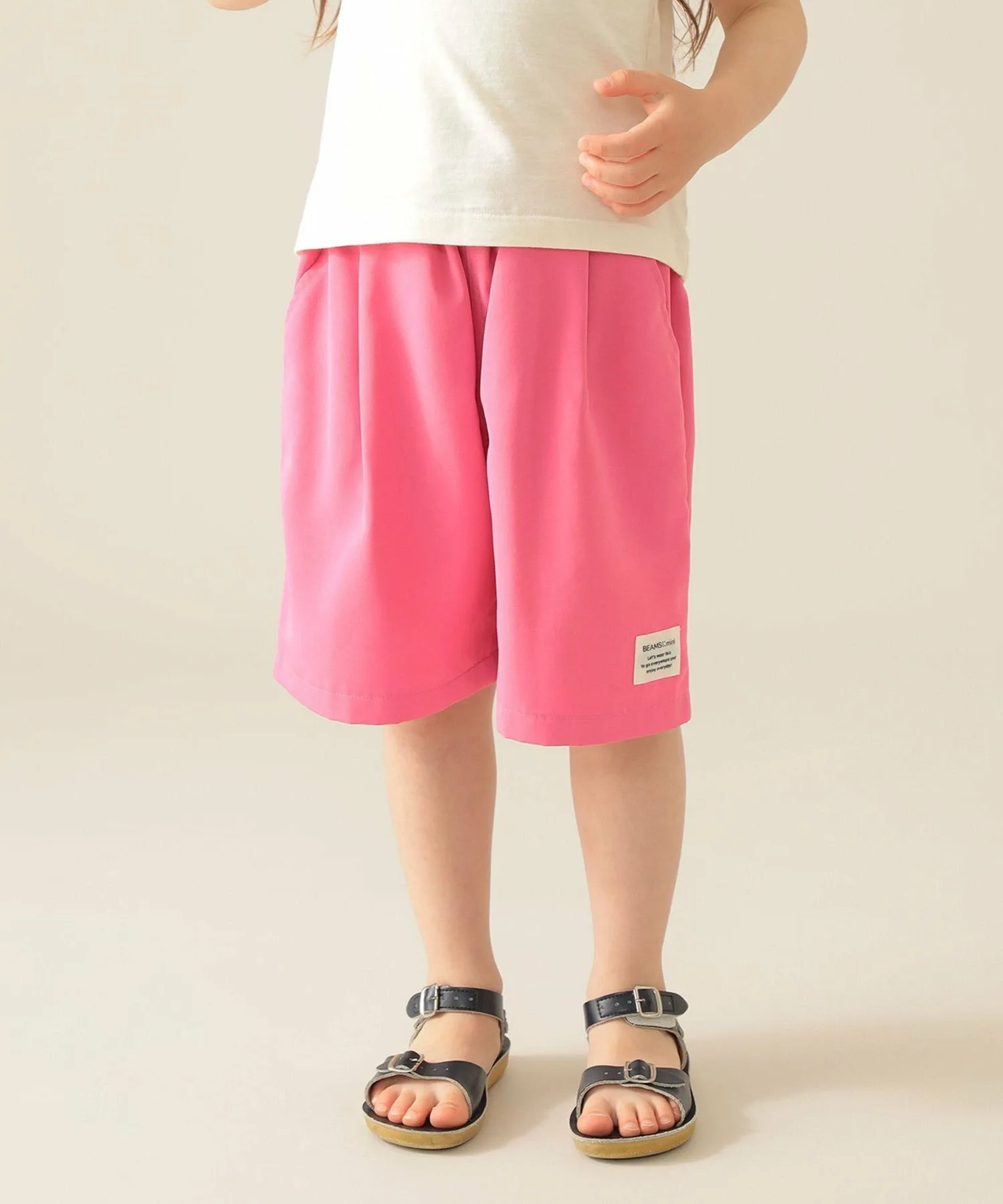Шорты Mainichi GOGO 2025SS (90~140 см) Beams Mini, PINK — фото 4