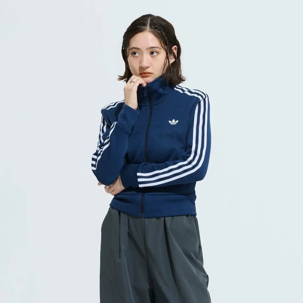 Спортивная футболка Adidas Firebird Adicolor Knit, цвет Blue — фото 3