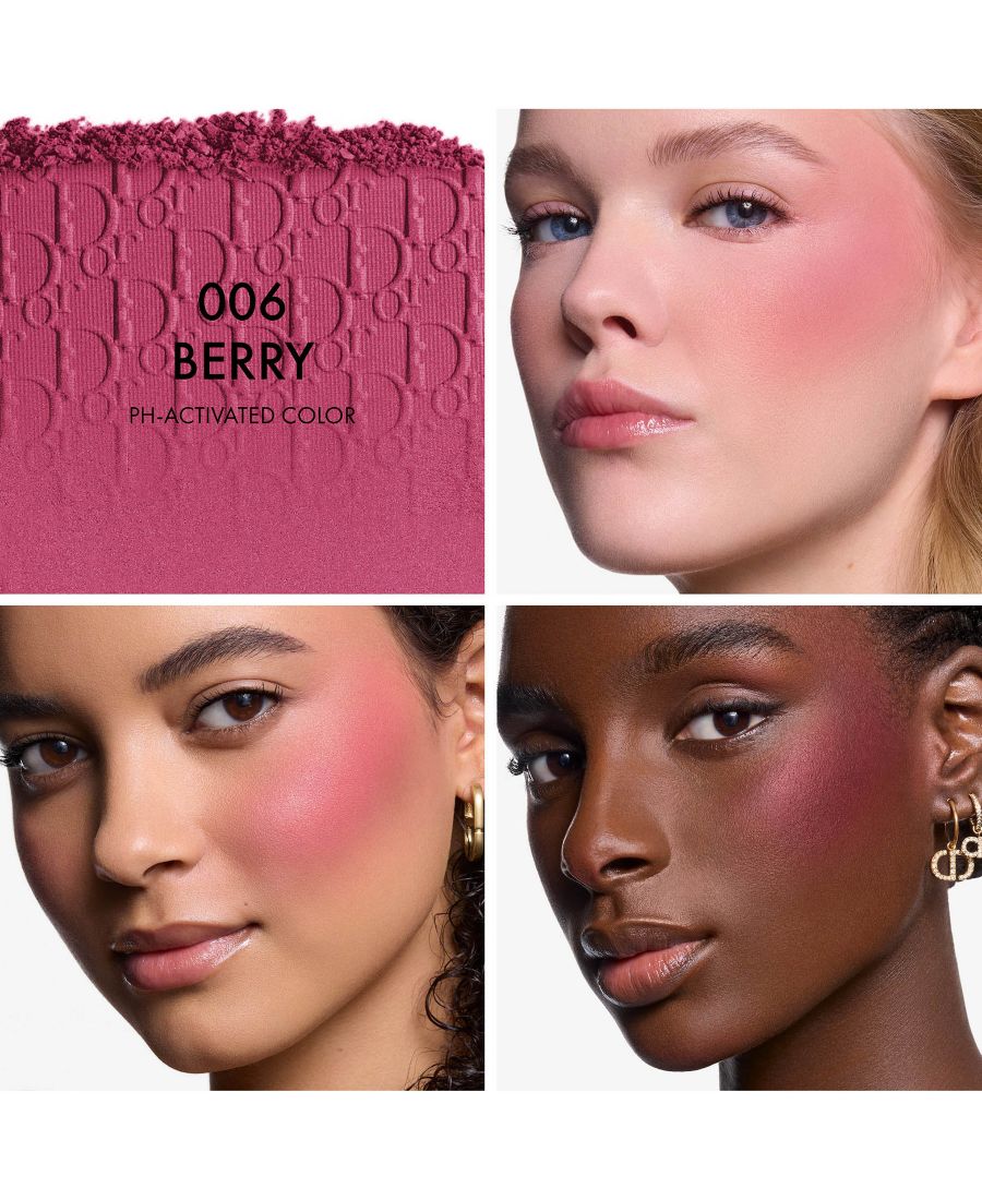 Закулисные румяна Rosy Glow DIOR, цвет 006 berry — фото 2