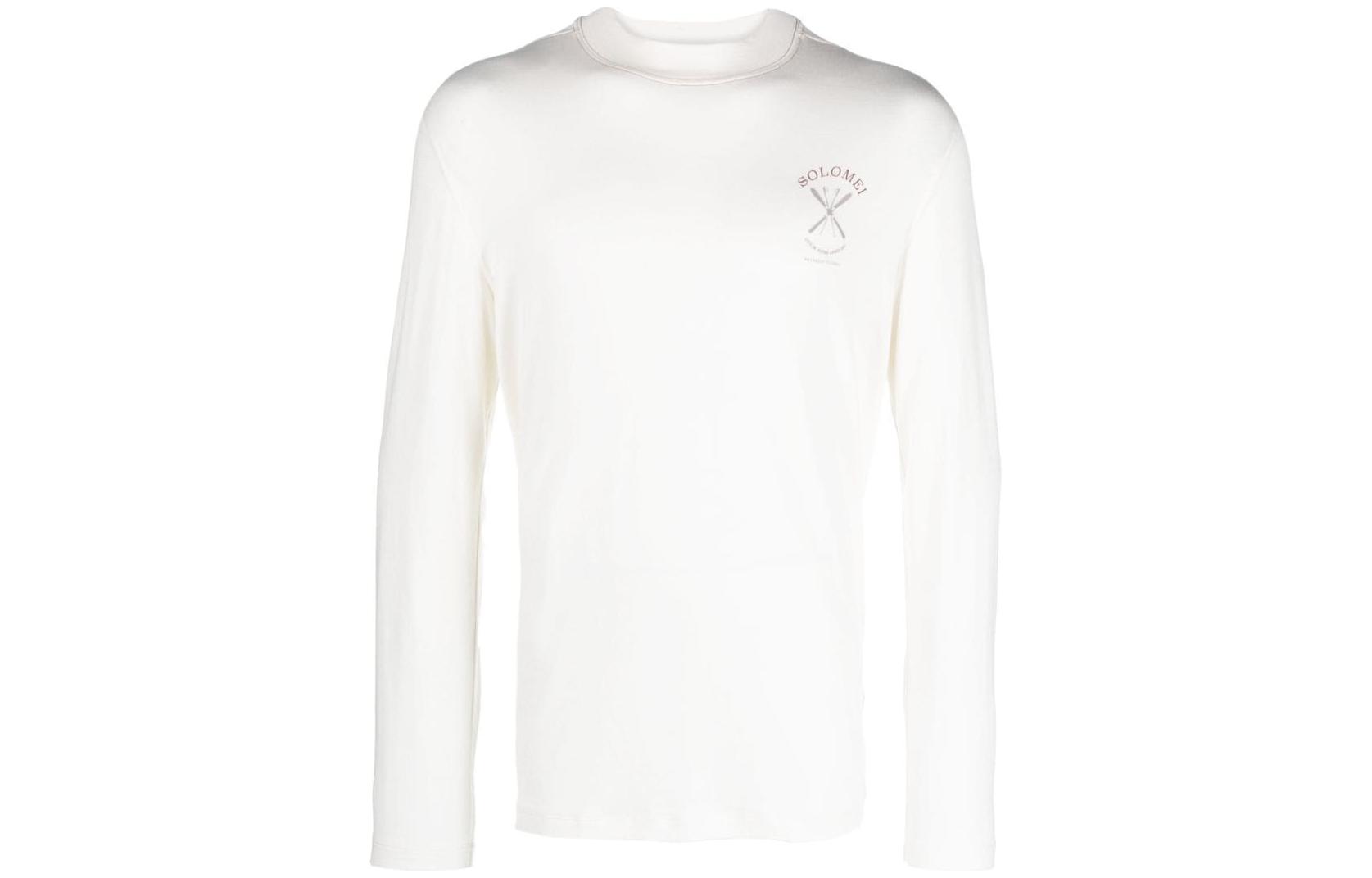 

Футболка с вышивкой Brunello Cucinelli, белый