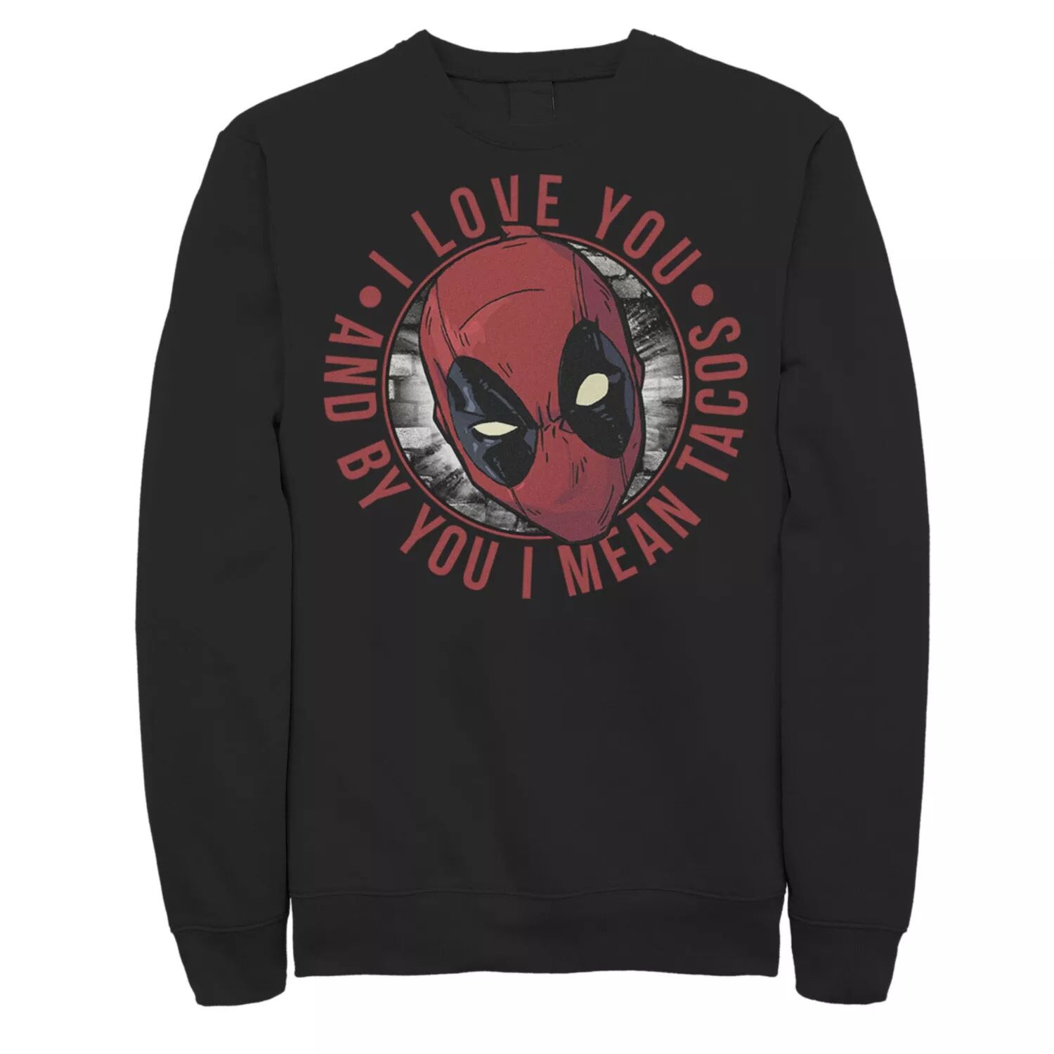

Мужская толстовка Marvel Deadpool Fourth Wall Valentine's Licensed Character