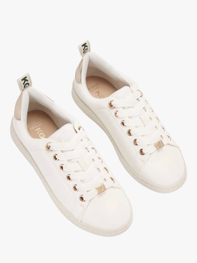 Тренеры Liza на шнуровке KG Kurt Geiger, White — фото 3