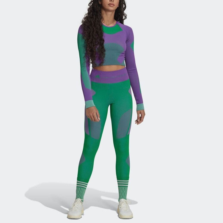 Укороченный топ Stella Mccartney X для женщин, разноцветный Adidas — фото 2