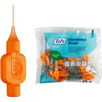 

Межзубной ершик Original Orange 0,45 мм Iso 1 - Упаковка 20 шт Tepe