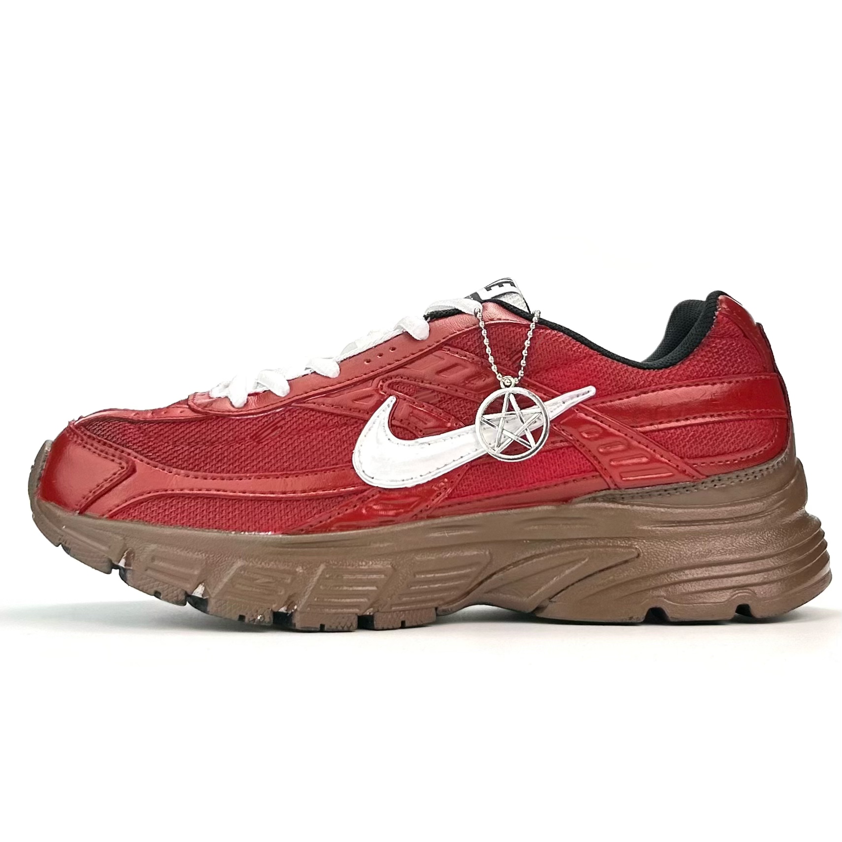 

Nike Кроссовки Unisex Red с амортизацией Initiator, устойчивые к истиранию, дышащие, с поддержкой, низкие, для повседневной носки в городе, поездок на работу и бега