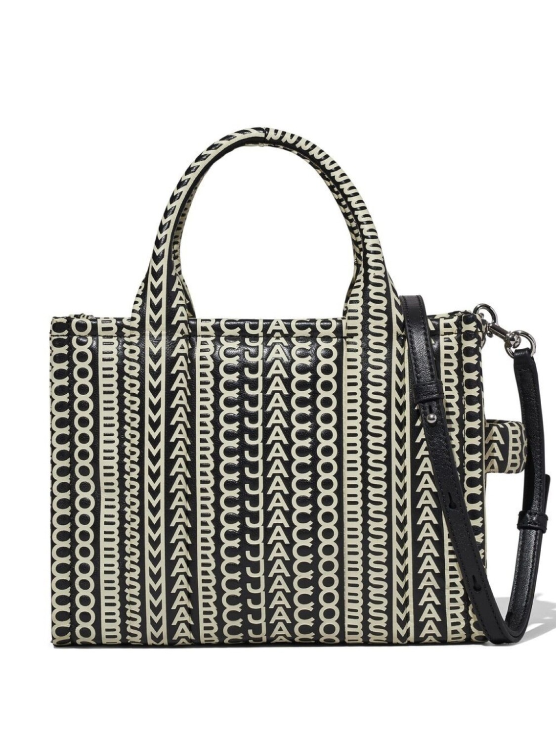 

Marc Jacobs маленькая сумка The Monogram Leather Tote, черный
