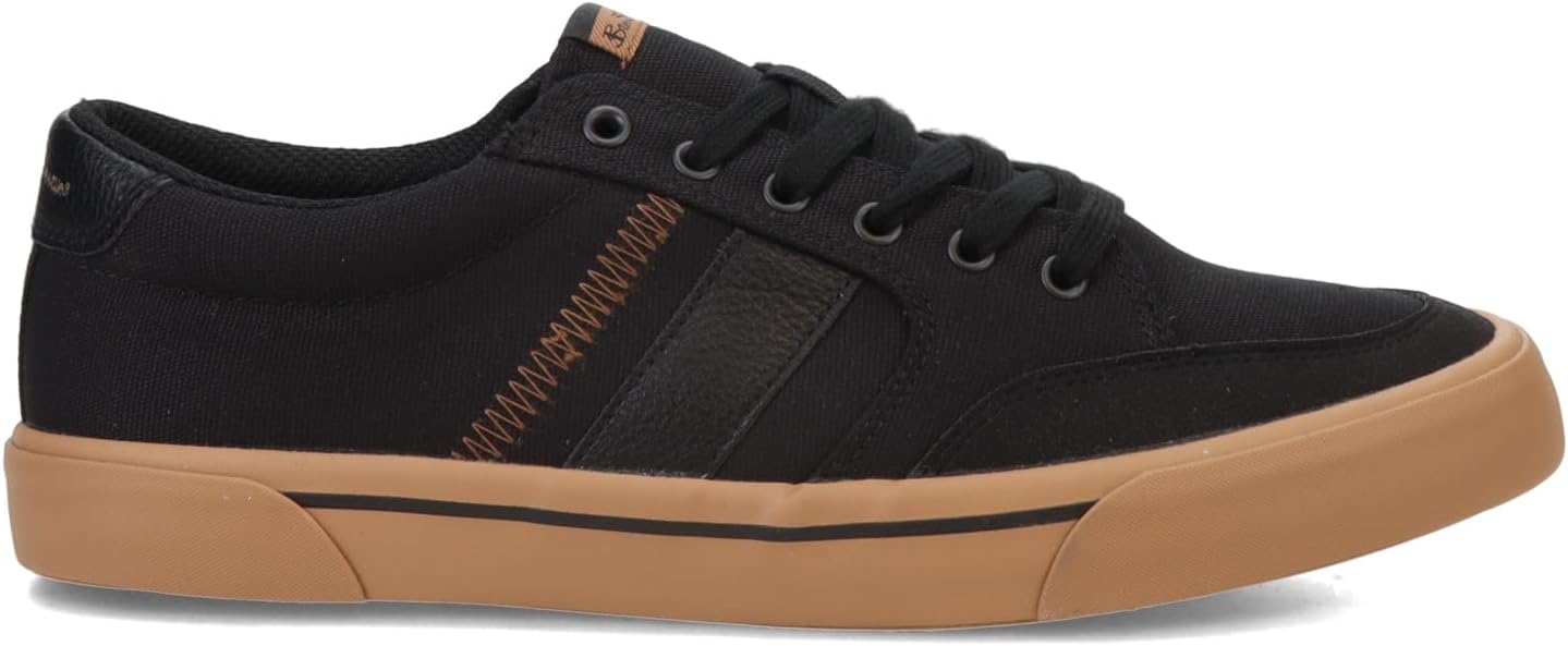 Мужские кеды Ben Sherman Hawthorn Classic из канвы, черный — фото 3