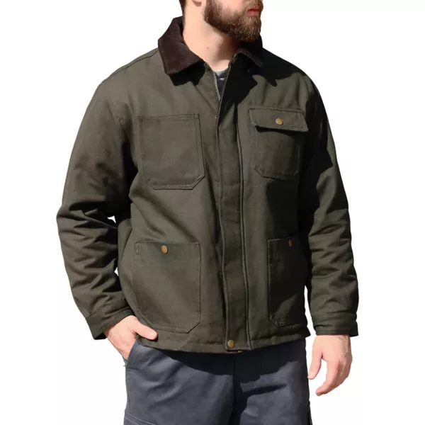 

Мужская парусиновая куртка Victory Outfitters, зеленый