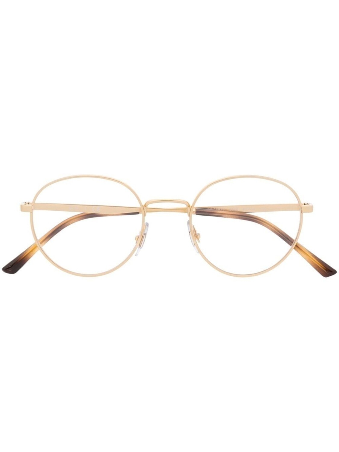 

Ray-Ban очки в круглой оправе, золотистый