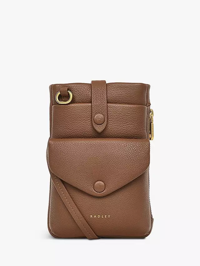 

Сумка кросс-боди Radley Mallow Street Leather, цвет saddle