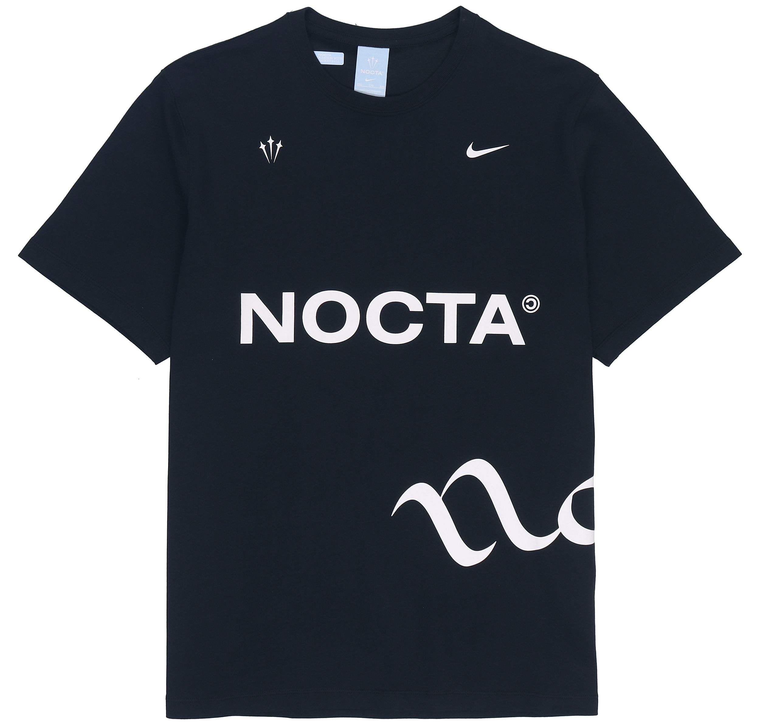 Баскетбольная футболка X Nocta, азиатские размеры Nike, черный