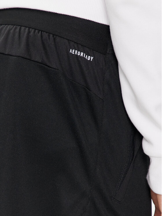 Спортивные шорты regular fit Train Essentials Logo Training Shorts IB8121 Adidas, черный — фото 4
