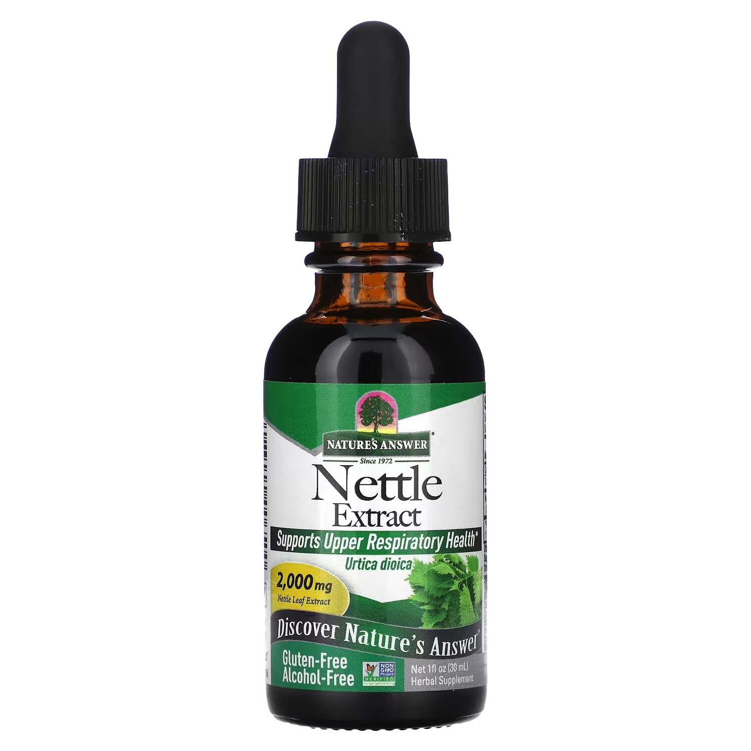 

Экстракт крапивы Nature's Answer 2000 мг, 30 мл