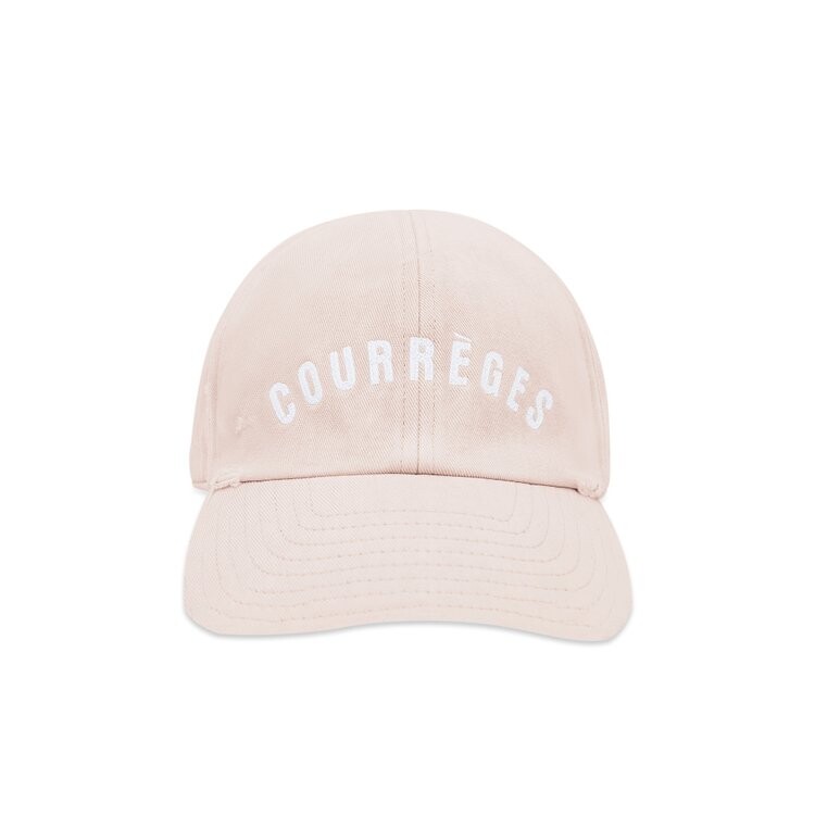 

Бейсболка Courrèges AC Embroidered Washed Cap, цвет Oatmeal