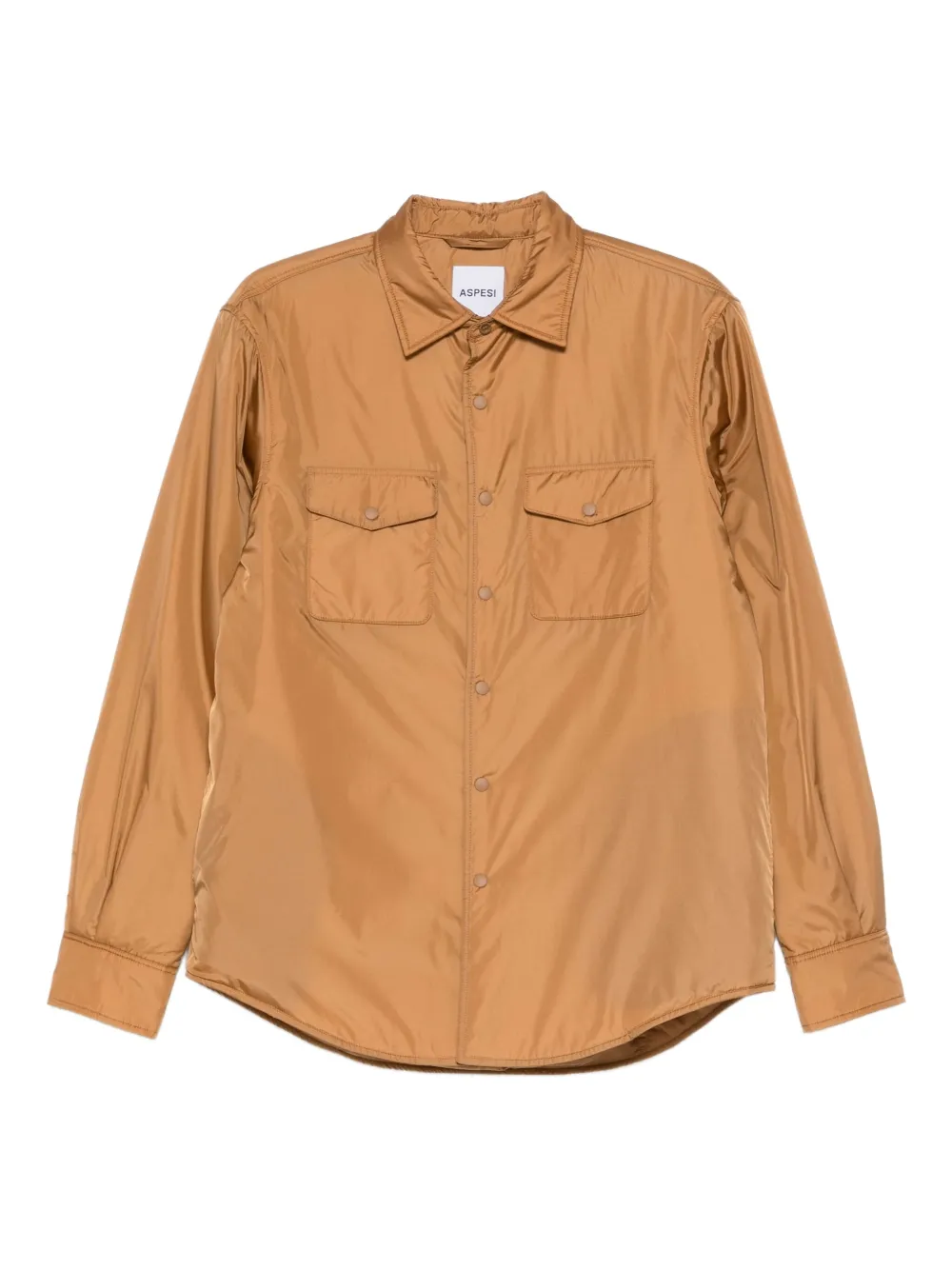 

Рубашка на кнопках Aspesi, нейтральный