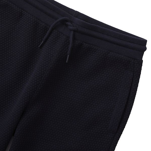 Детские джоггеры с текстурой колена iron knee Lands' End, Classic Navy — фото 3