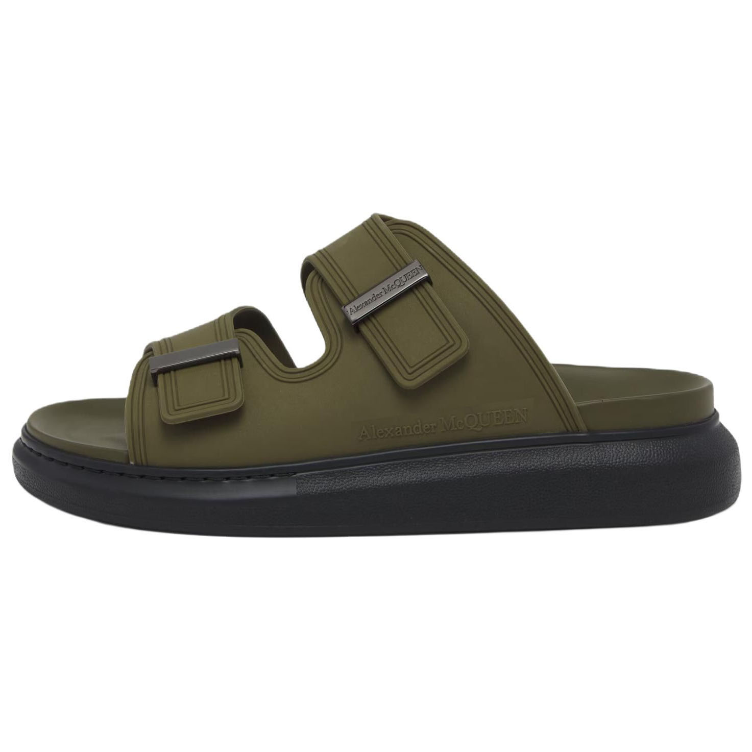 

Гибридные накладные слайдеры Alexander McQueen, Original Shoe Box Included