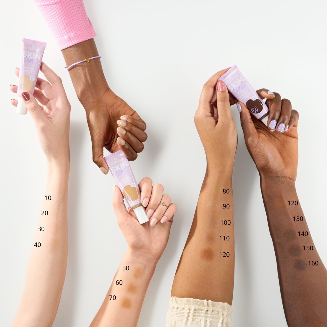 Тональный крем для лица skin tint Essence, nr. 100, объем 30 мл — фото 4
