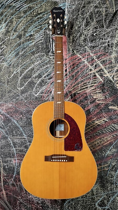 

Акустическая гитара Epiphone Masterbilt Texan Aged Natural Antique Gloss
