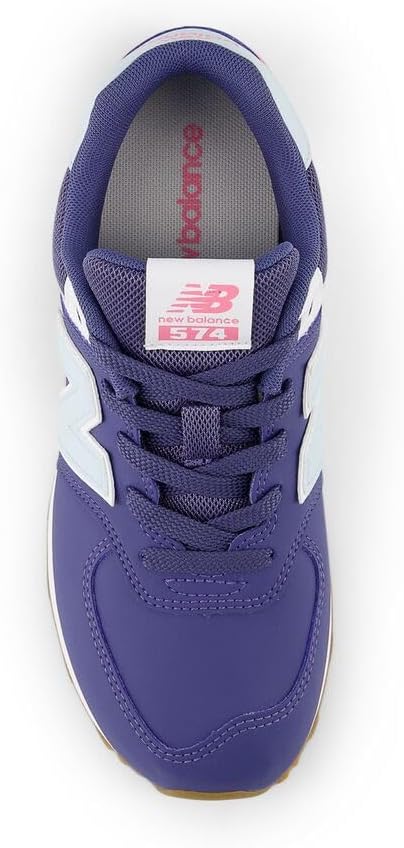 Кроссовки New Balance Kids' 574 V1 на шнуровке, Dream State/Frosted Glass — фото 4