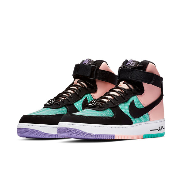 Кроссовки air force 1 high 'have a day' Nike, розовый — фото 3