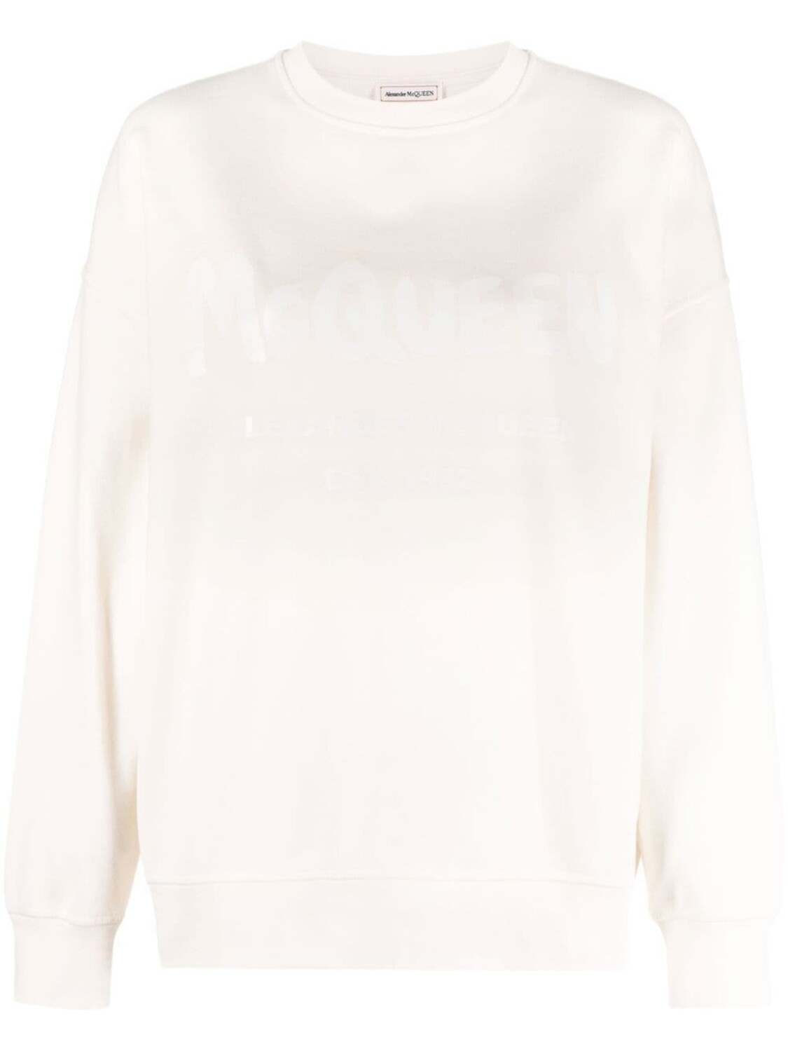 

Alexander McQueen толстовка с логотипом, нейтральный цвет