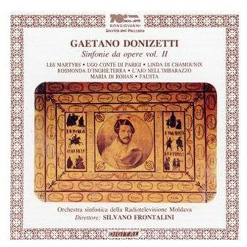 

CD диск Donizetti / Frontalini, Silvano: Sinfonie Da Opere 2