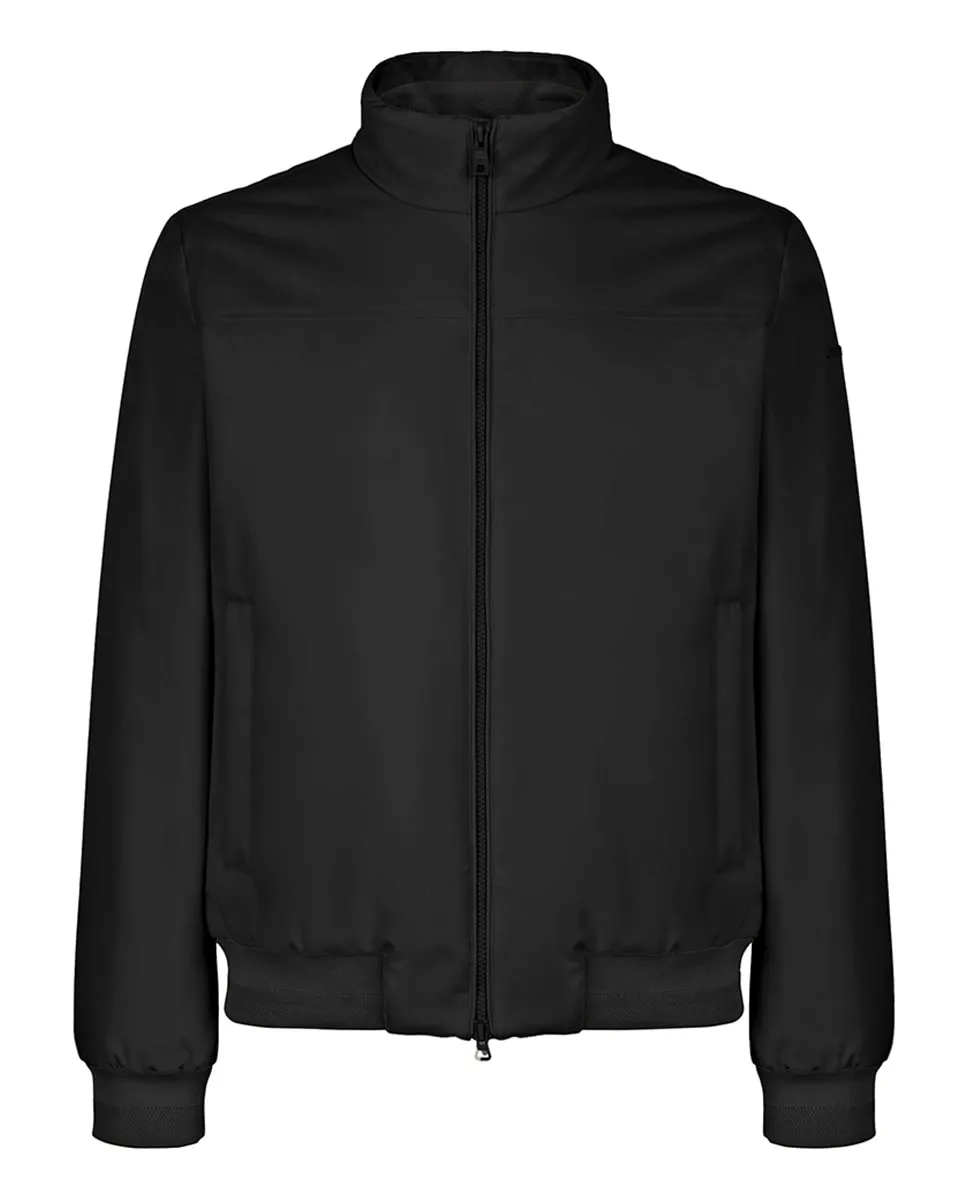 

Мужской бомбер с экологичной подкладкой Geox, черный