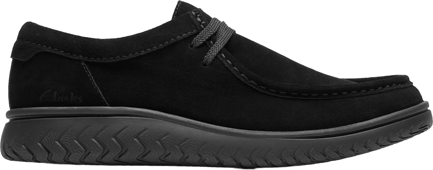 Мужские лоферы Clarks Relax Lite, черный/черный — фото 4