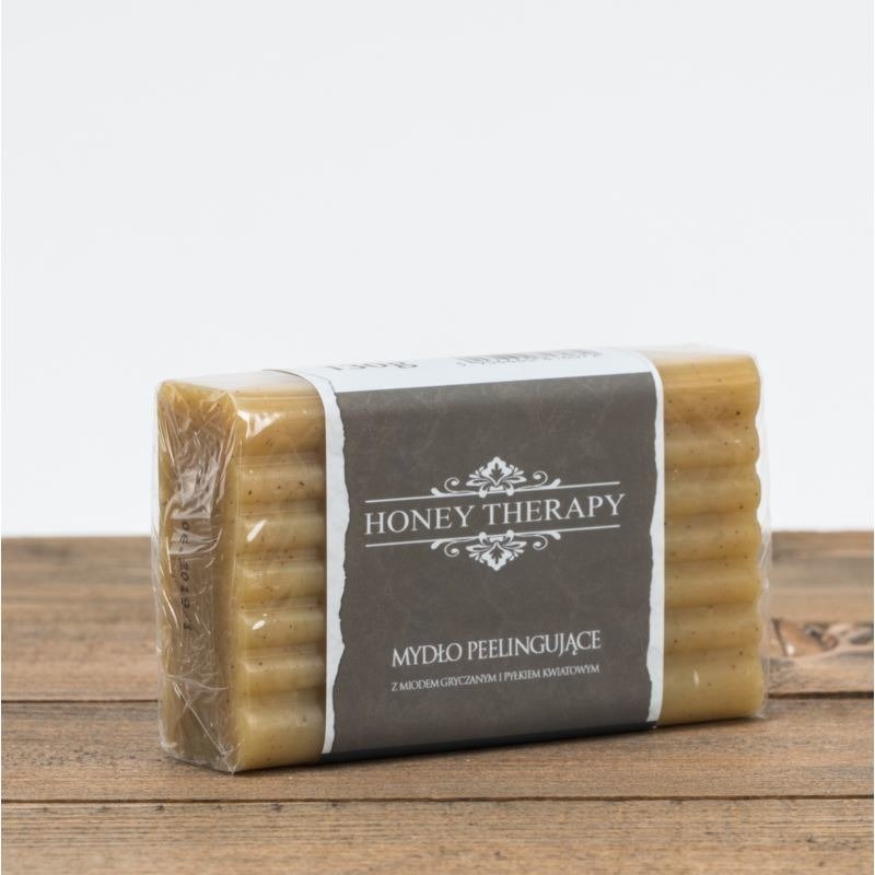 

Honey Therapy, пилинг-мыло с пыльцой и медом в кубике, 130 г