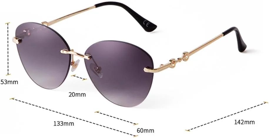 

Солнцезащитные очки без оправы 2027 года для женщин, линзы с градиентной огранкой, солнцезащитные очки без оправы для мужчин, солнцезащитные очки UV400 MTZJH, C5