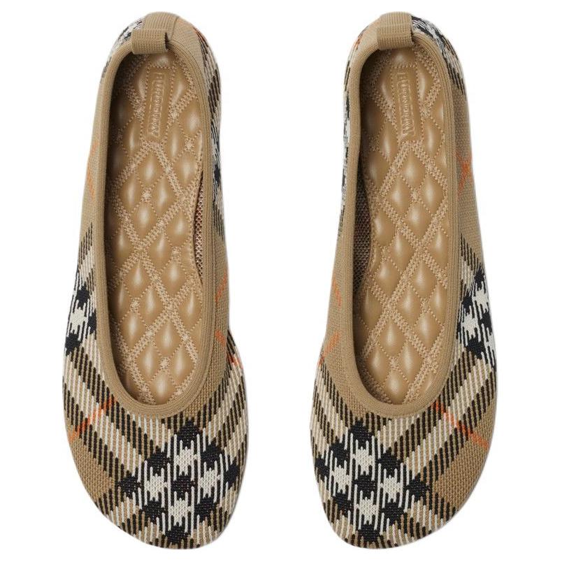 Повседневные туфли женские умбра Burberry — фото 3