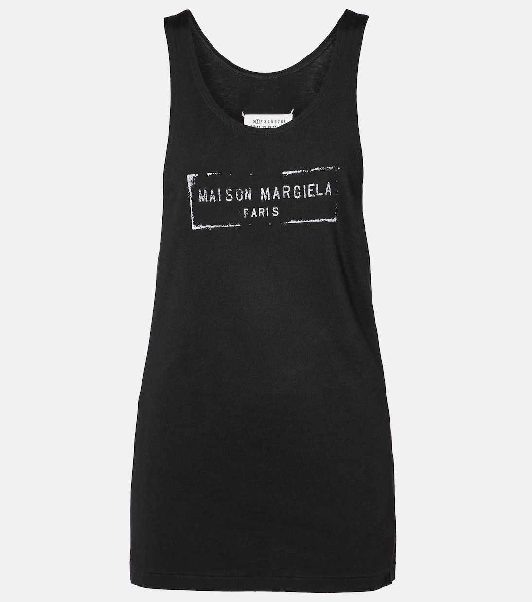 

Майка Four Stitches Maison Margiela, черный