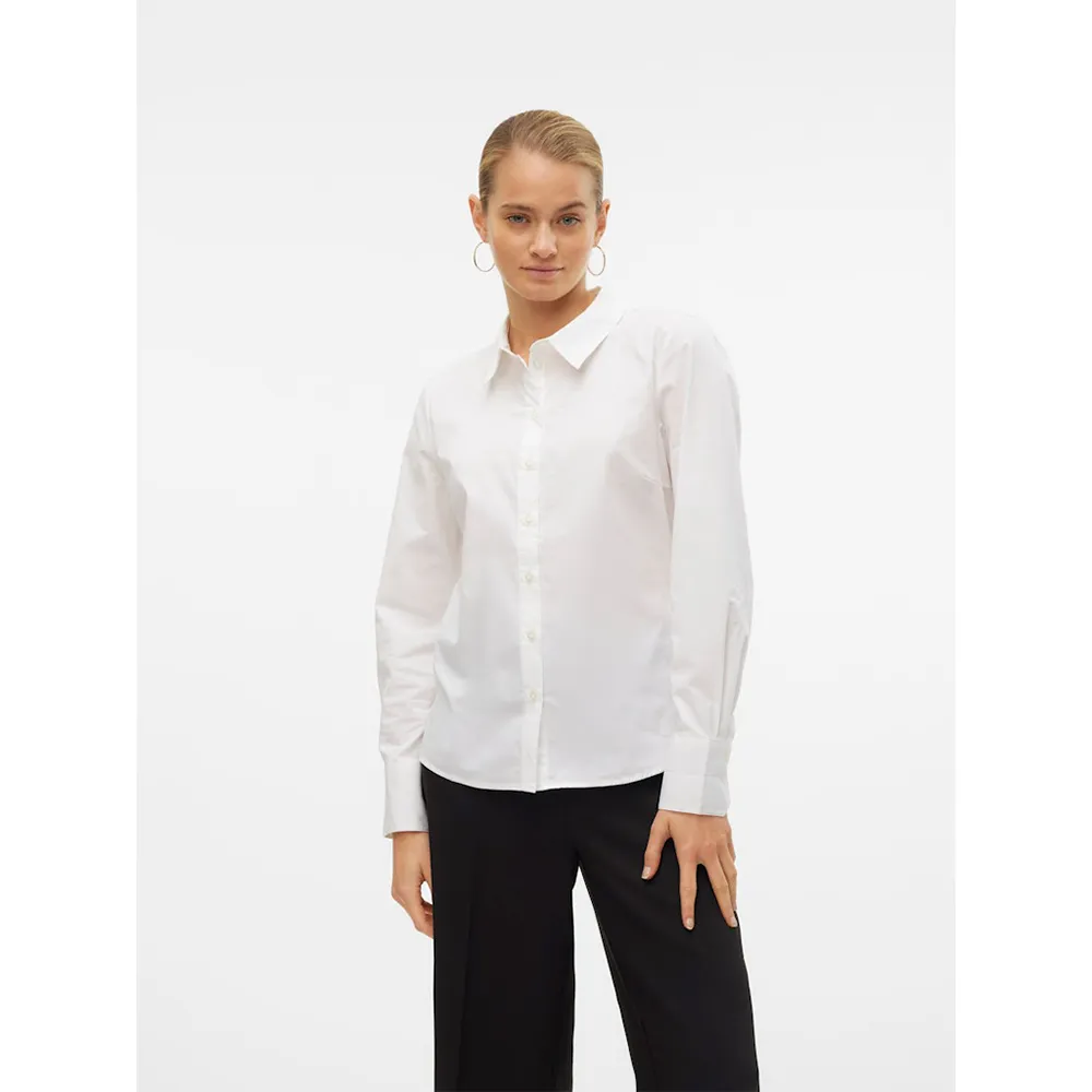 

Рубашка Vero Moda Anna Fitted, белый
