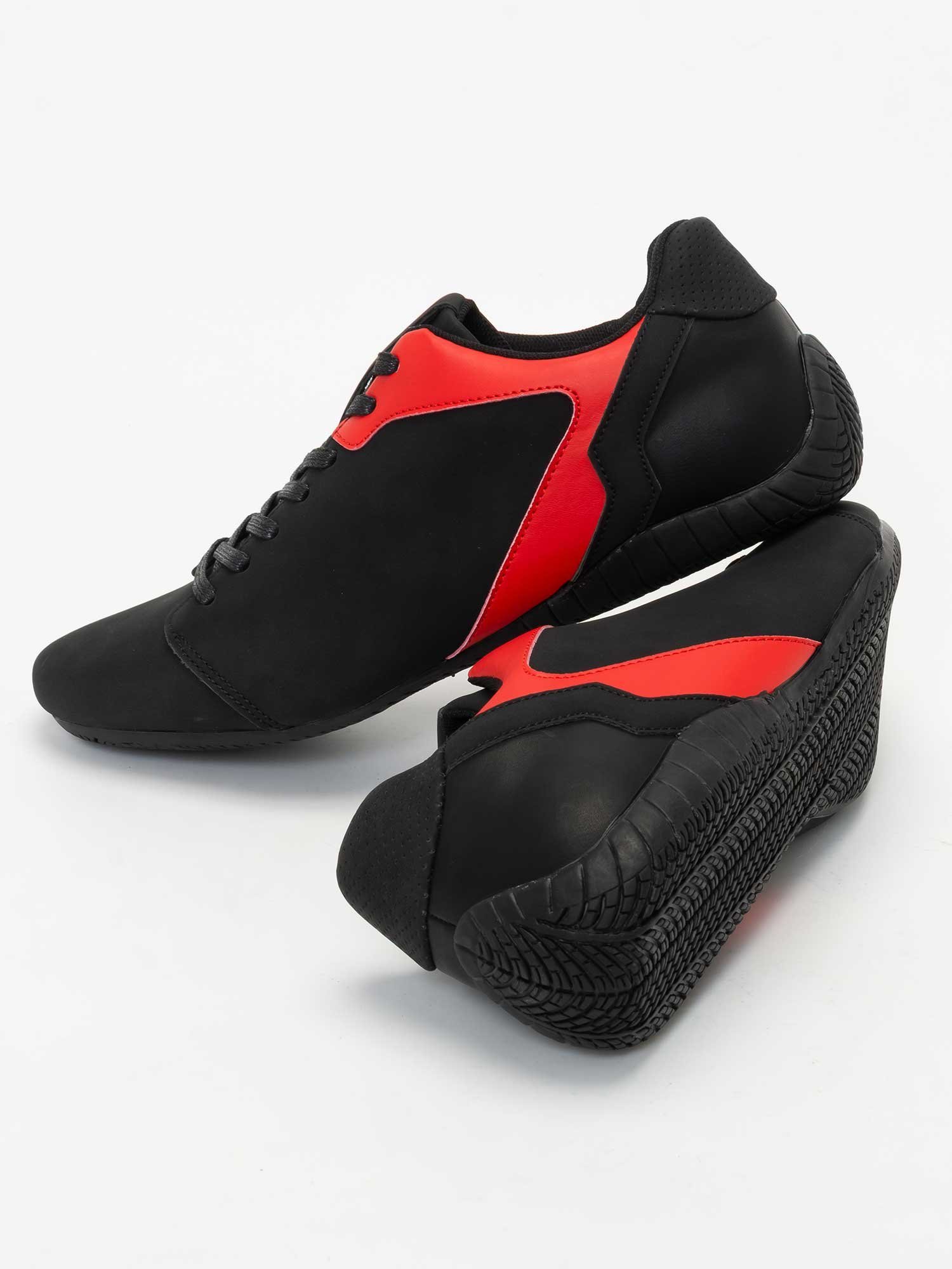 Водительские туфли SVEC, N Black Red — фото 3