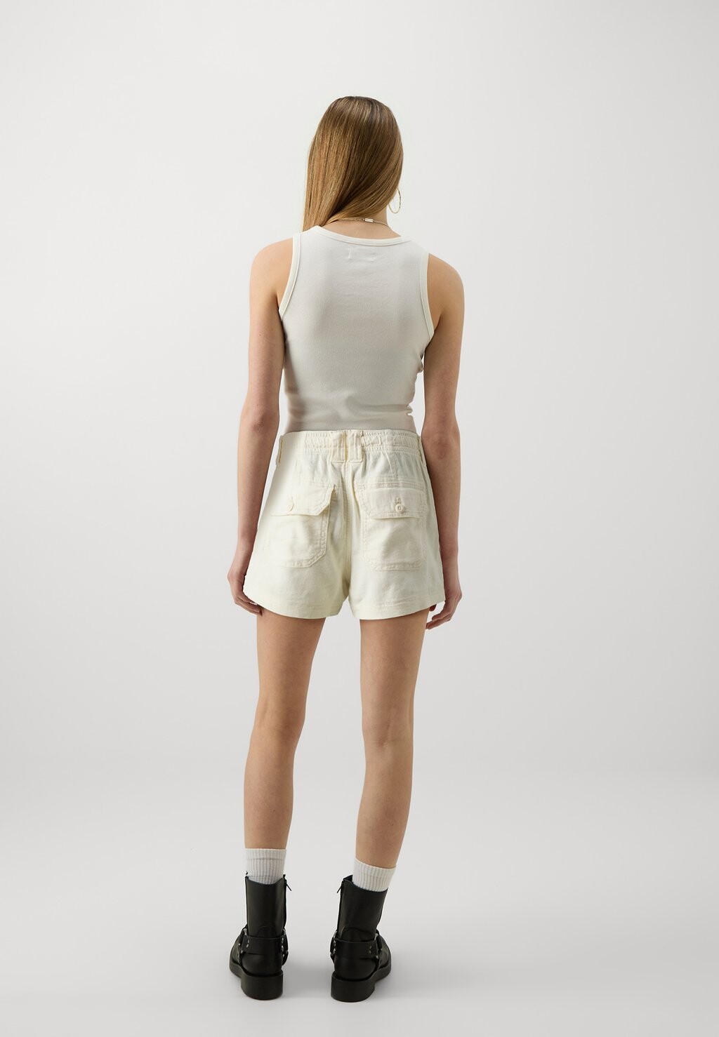 

Шорты Dreamy Drape Cargo American Eagle, кремовыйовые