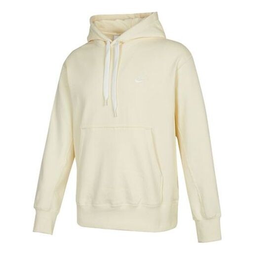 

Толстовка Men's Nike Embroidered Logo Hooded Casual Sports Milky White, белый