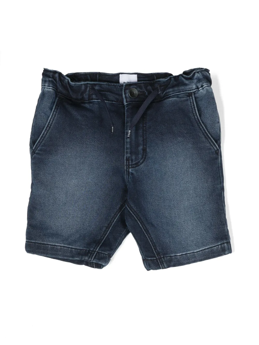 

Джинсовые шорты с кулиской BOSS Kidswear, синий