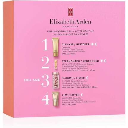 Elizabeth Arden SMOOTH & RENEW Капсулы с ретинолом и керамидами, антивозрастной уход за кожей, разглаживание тонких линий и морщин, роскошный подарок для женщин — фото 2