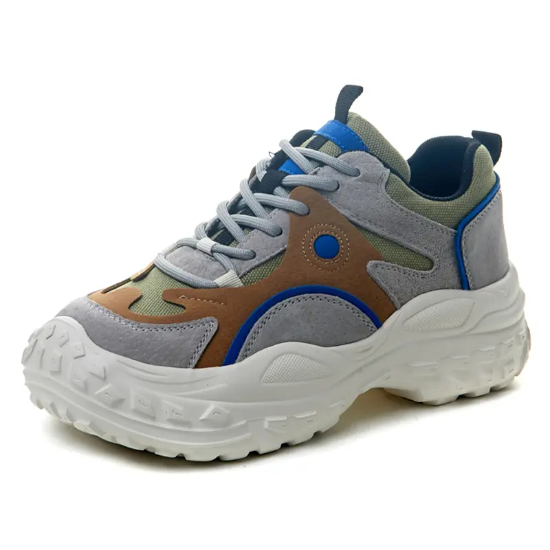 

Кроссовки NRDROFFICIAL Chunky Sneakers Women's Low-Top, Серый, Кроссовки NRDROFFICIAL Chunky Sneakers Women's Low-Top