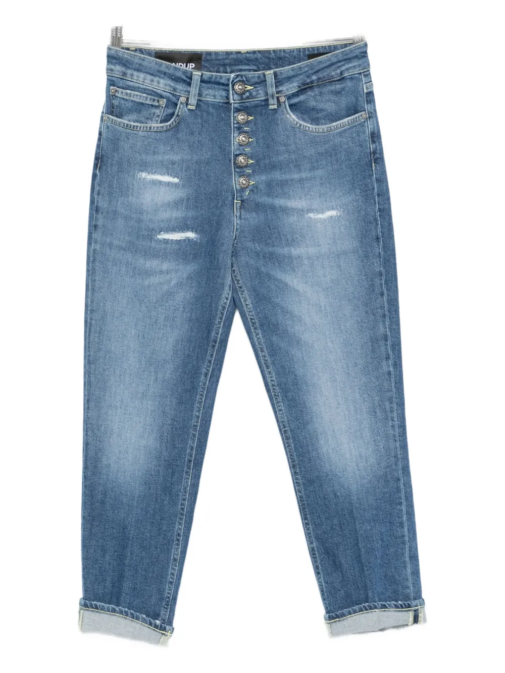 

Джинсы с эффектом потертости DONDUP, синий