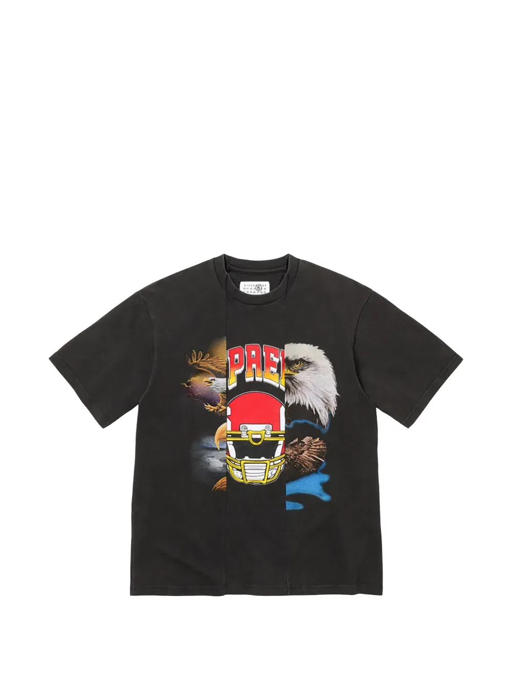 Футболка с коротким рукавом Maison Margiela X mm6 Supreme, черный