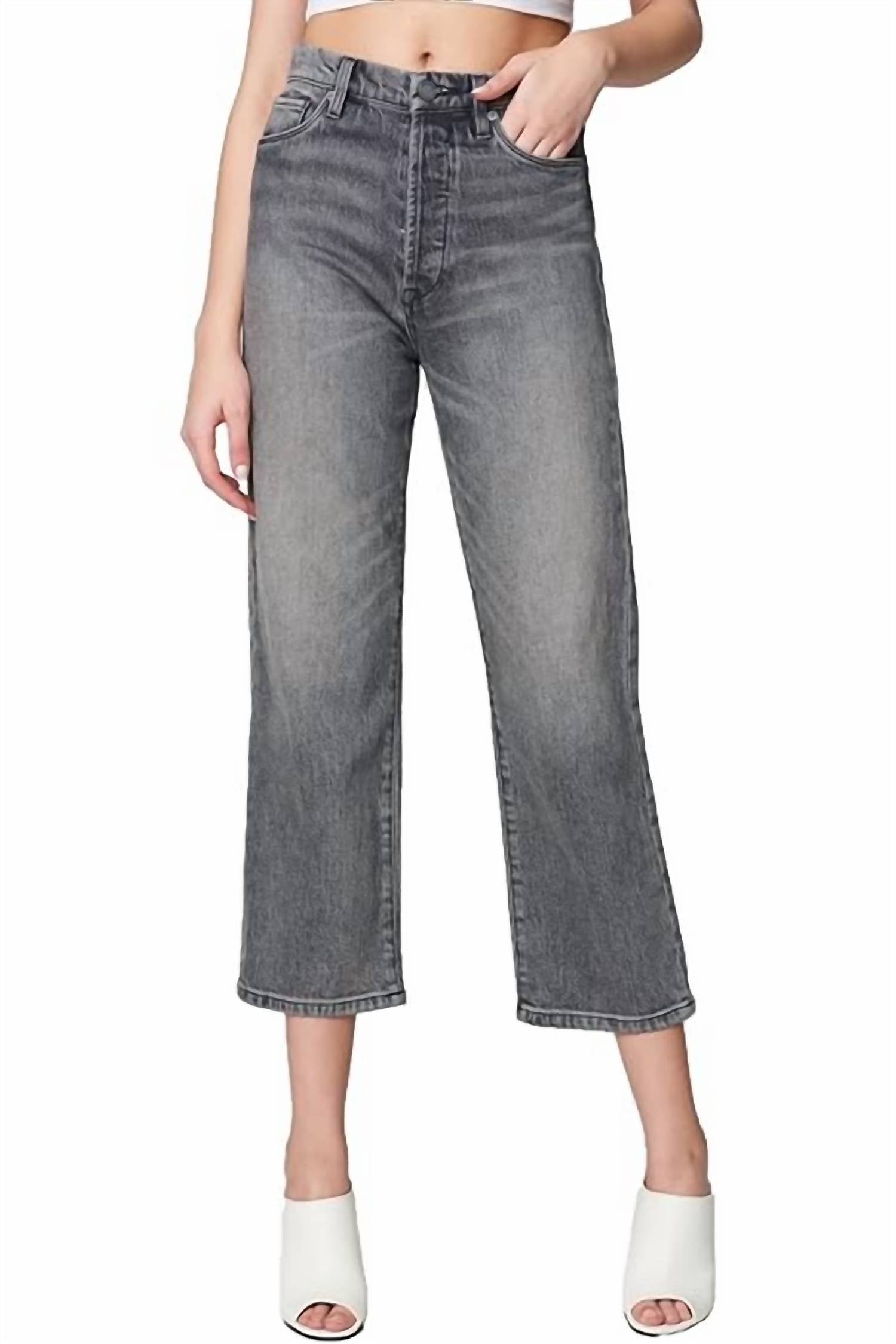 

Укороченные джинсы Baxter Ribcage Wide Leg In Dmf BLANKNYC