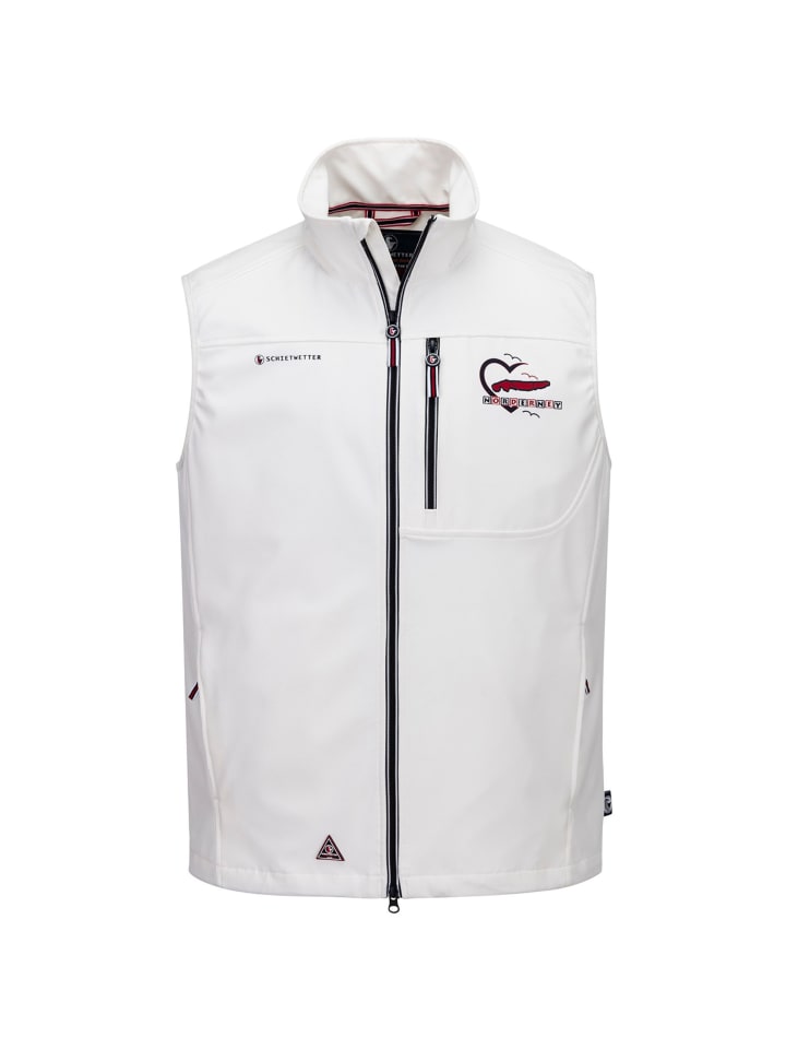 

SCHIETWETTER Непогода, мягкий жилет, соленая вода, Heiko No в белом цвете