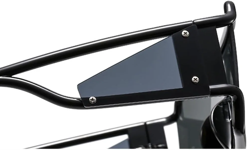 

Модные ретро-солнцезащитные очки большого размера для женщин и мужчин, с выемчатой ​​оправой, солнцезащитные очки с защитой от УФ-излучения UV400 TVTBBVV, Orange Tea