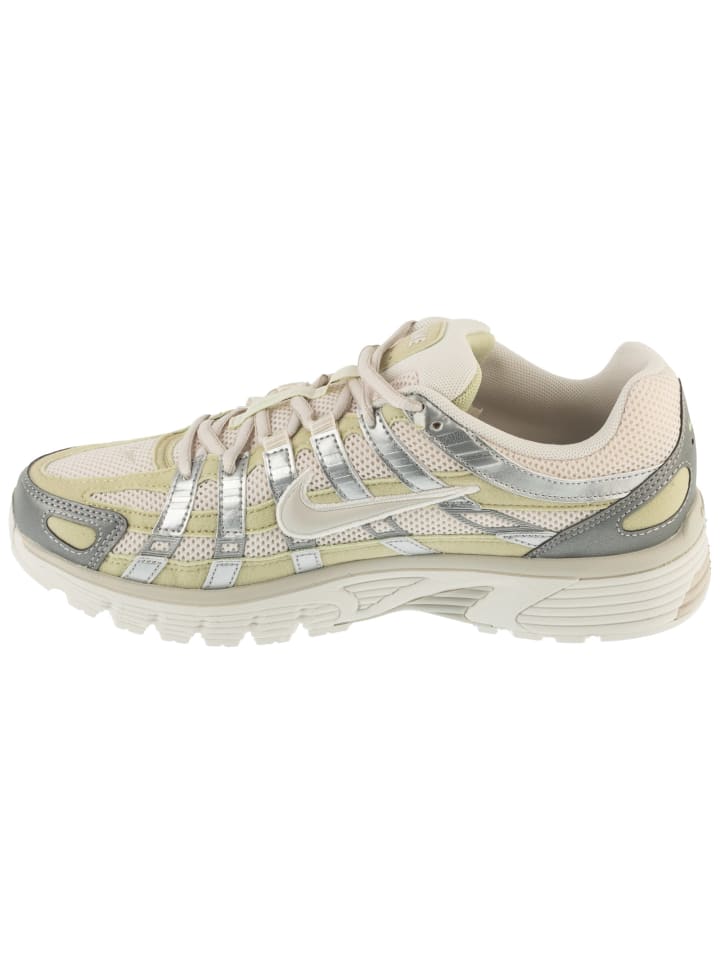 Кроссовки Nike P-6000 бежевого цвета — фото 2
