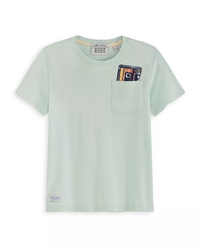 

Футболка с круглым вырезом Big Boys SCOTCH & SODA, зеленый