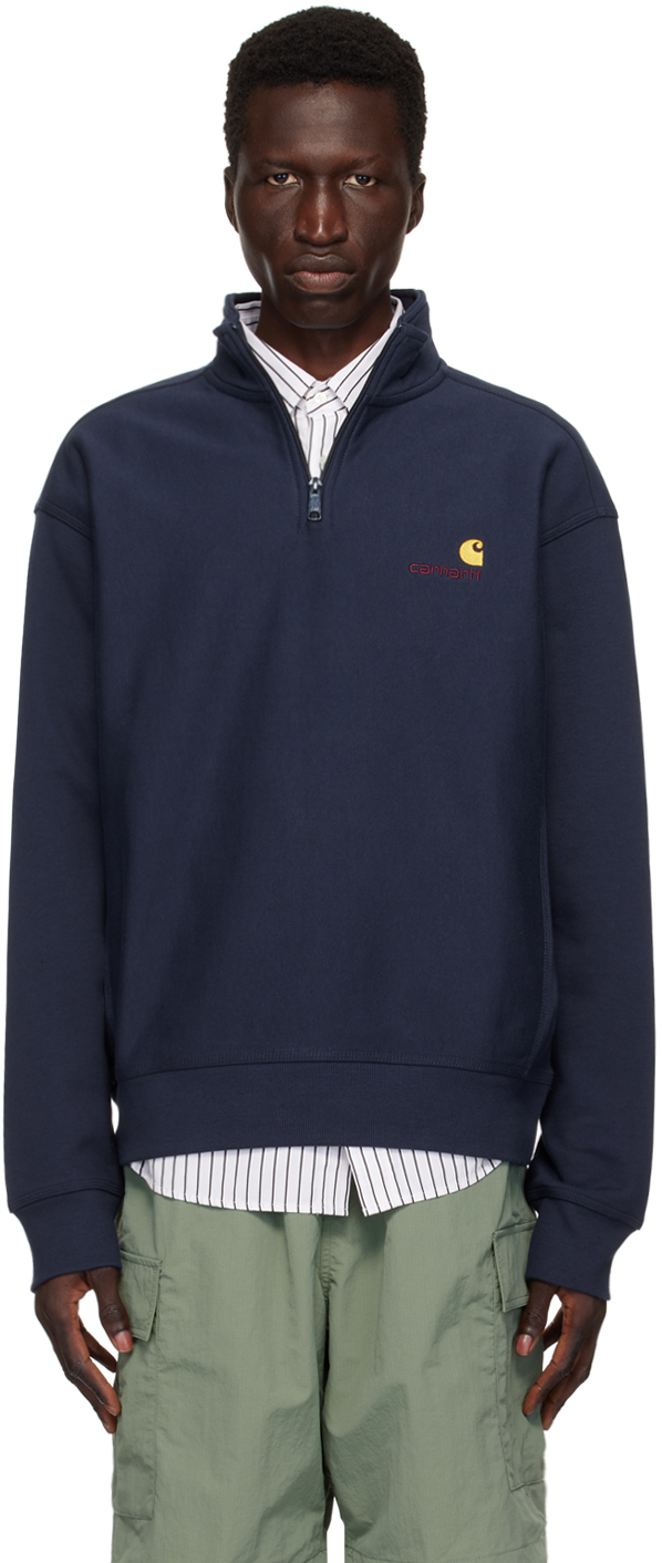 

Свитшот Navy American Script Carhartt Work In Progress