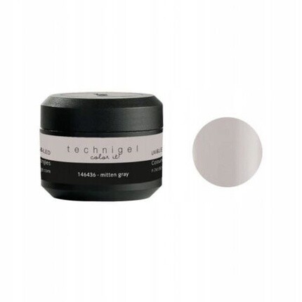 

- Гель Uv Techni Gel - УФ-гель, серый, Peggy Sage