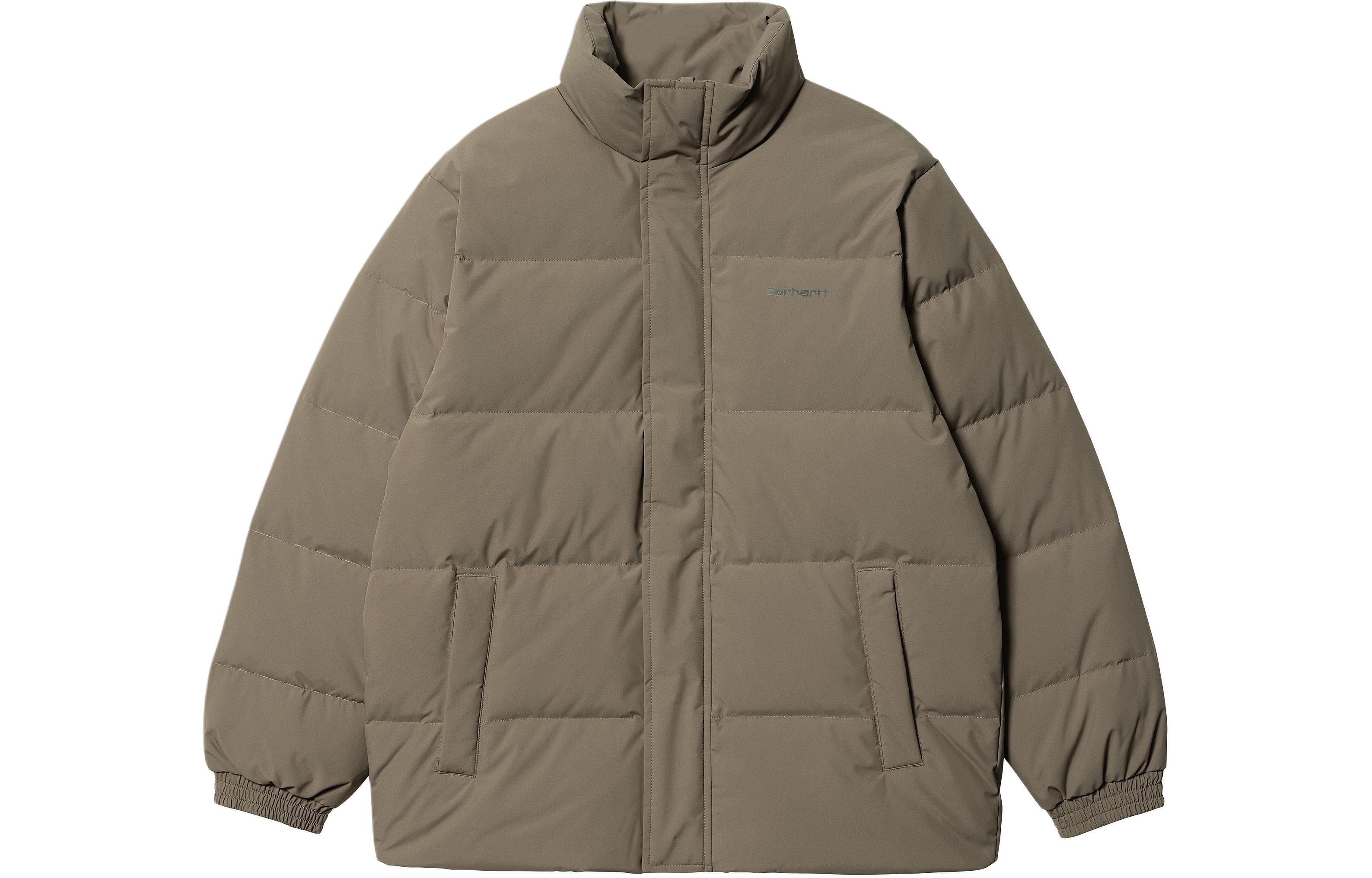 

Carhartt WIP Куртка утепленная с принтом логотипа, Coffee